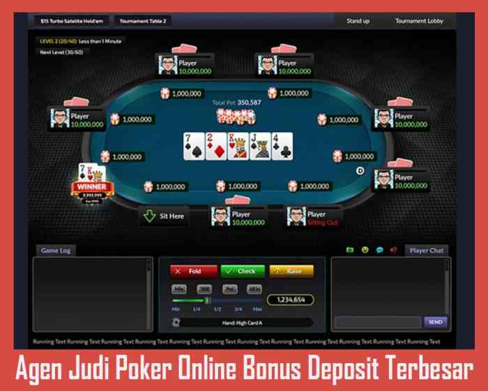 Situs poker bonus terbesar di Indonesia